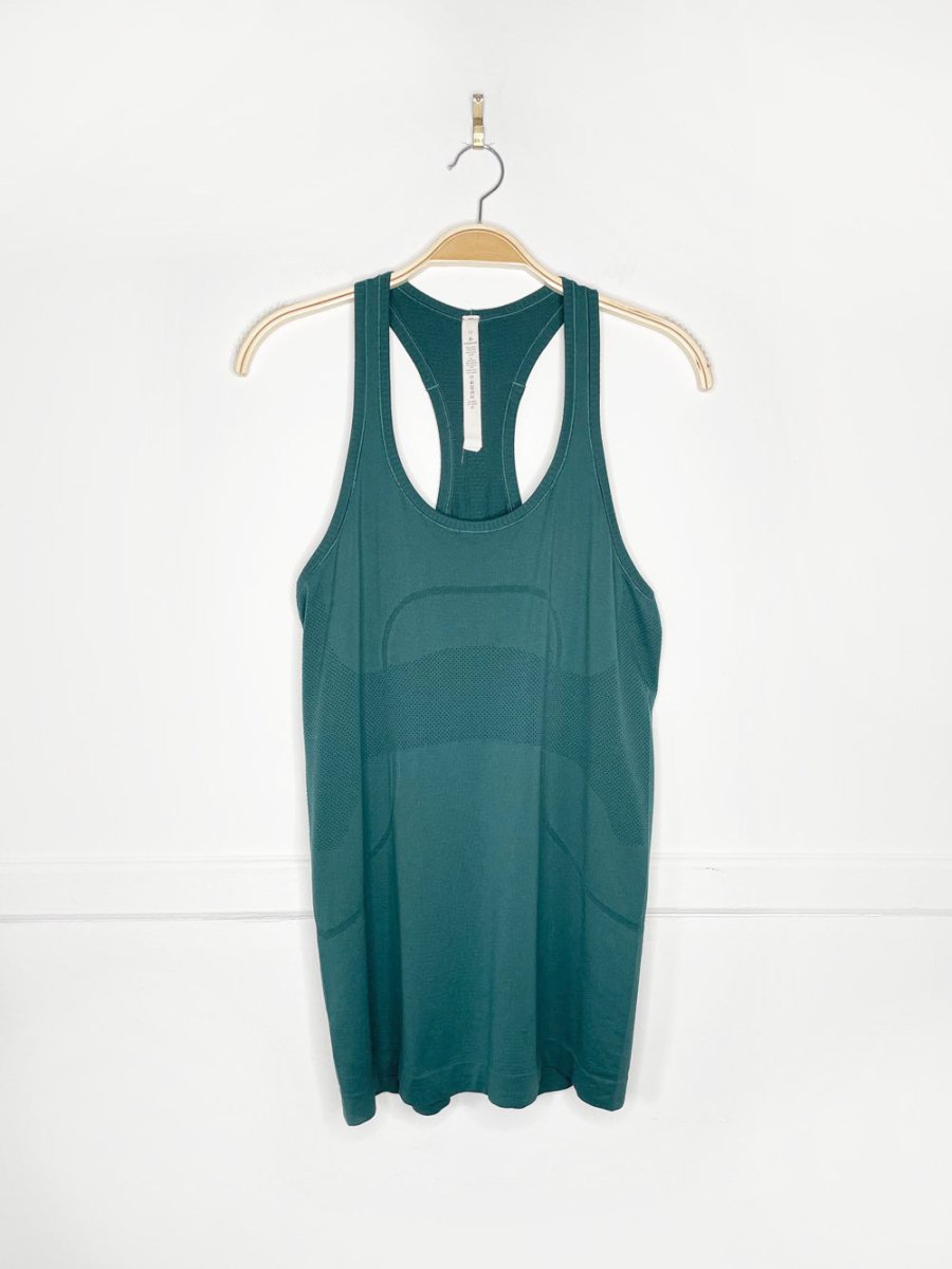 lululemon 2021 swiftly tank top | silverescent - good market thrift store