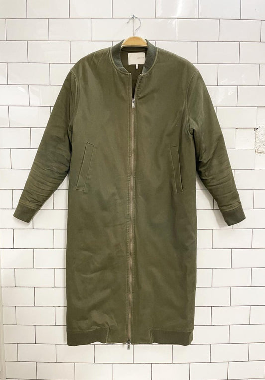 oak + fort maxi bomber jacket - good market thrift store