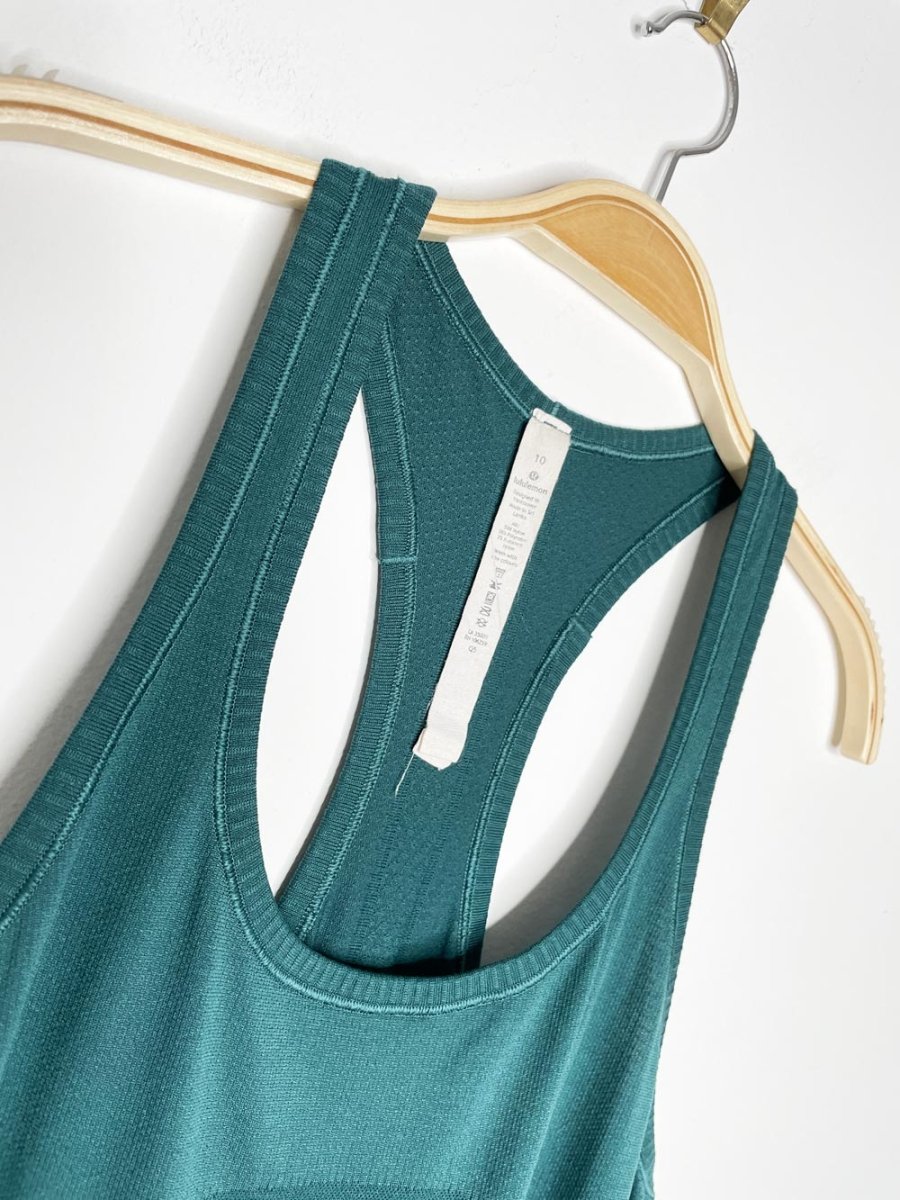lululemon 2021 swiftly tank top | silverescent - good market thrift store
