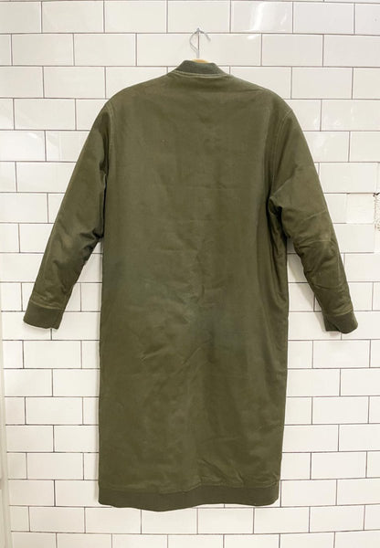 oak + fort maxi bomber jacket - good market thrift store