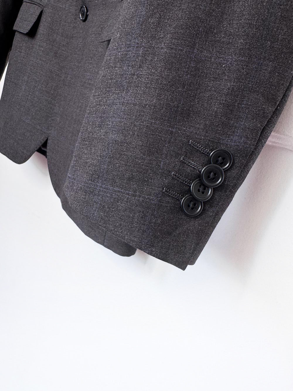 vintage YSL 100% wool windowpane blazer | made in Italy