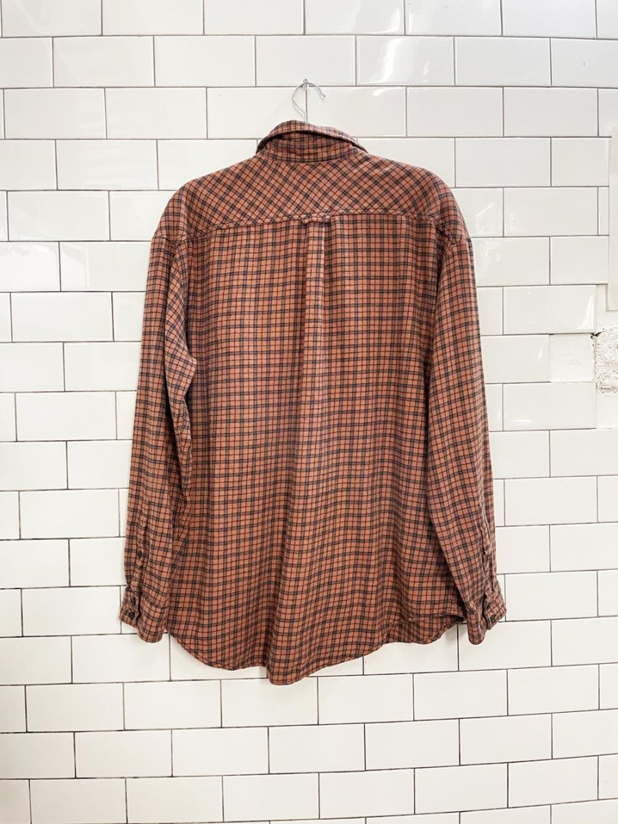 wilfred free flannel boyfriend shirt - good market thrift store