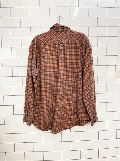 wilfred free flannel boyfriend shirt - good market thrift store
