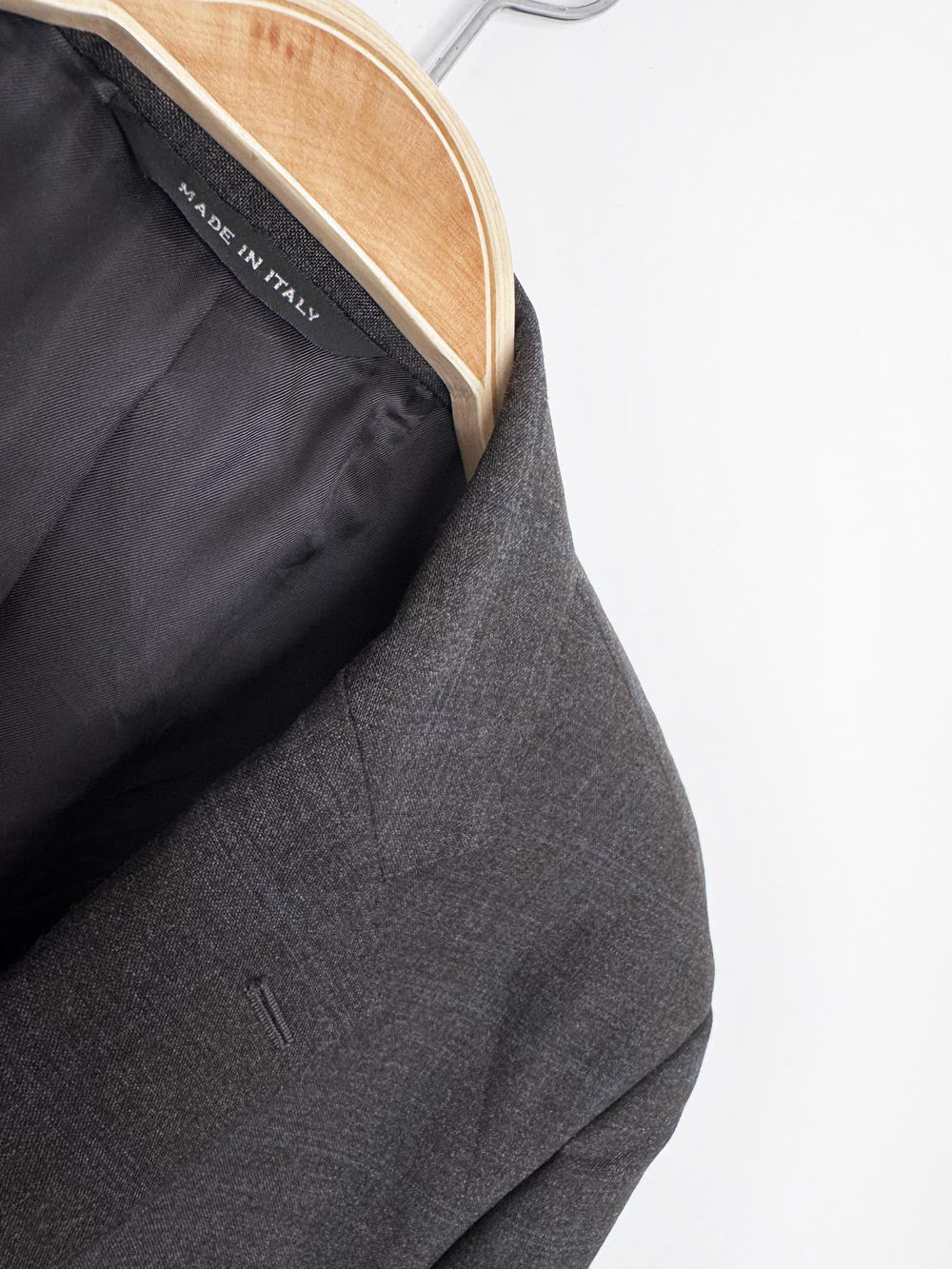 vintage YSL 100% wool windowpane blazer | made in Italy