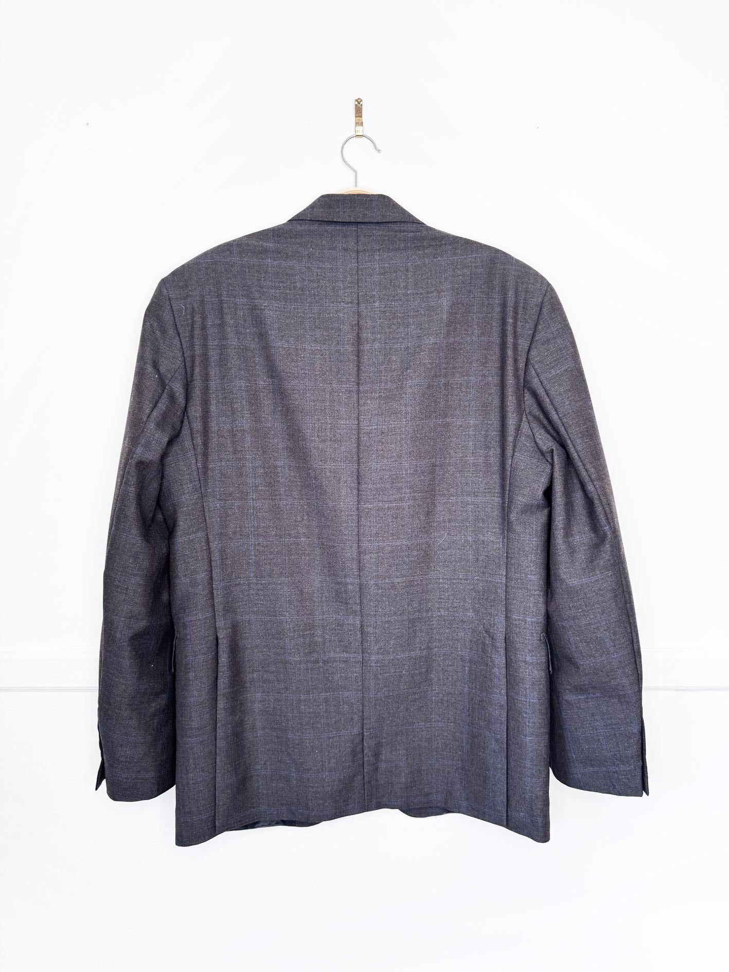 vintage YSL 100% wool windowpane blazer | made in Italy