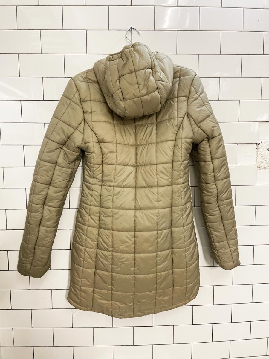 kway reversible puffer coat - good market thrift store
