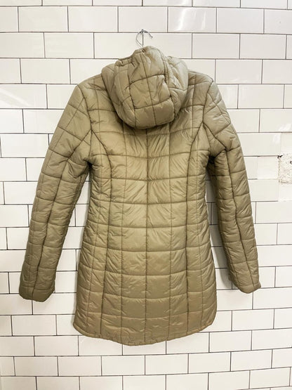 kway reversible puffer coat - good market thrift store