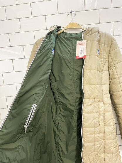 kway reversible puffer coat - good market thrift store
