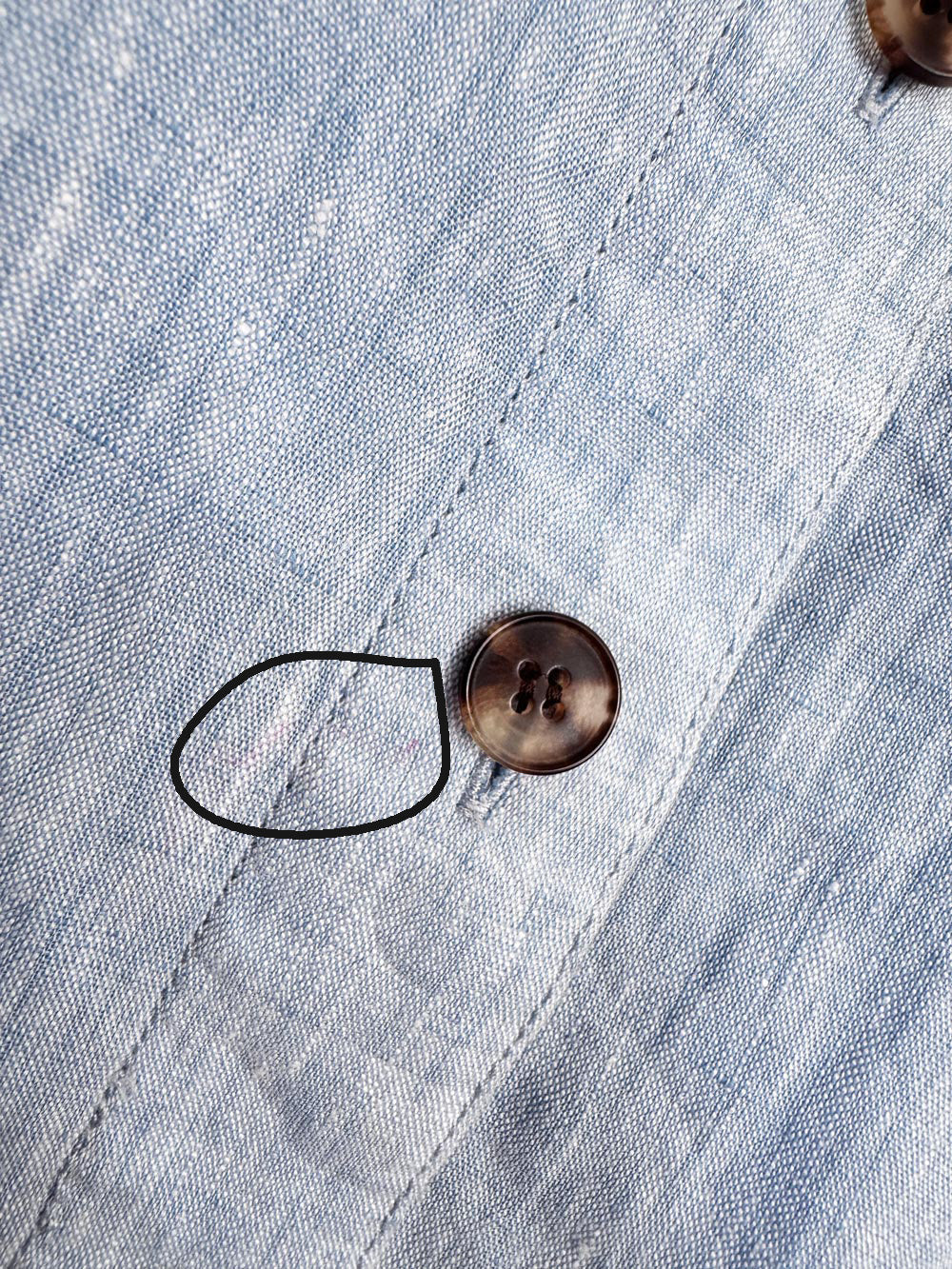 lafayette 148 100% linen relaxed full button shirt