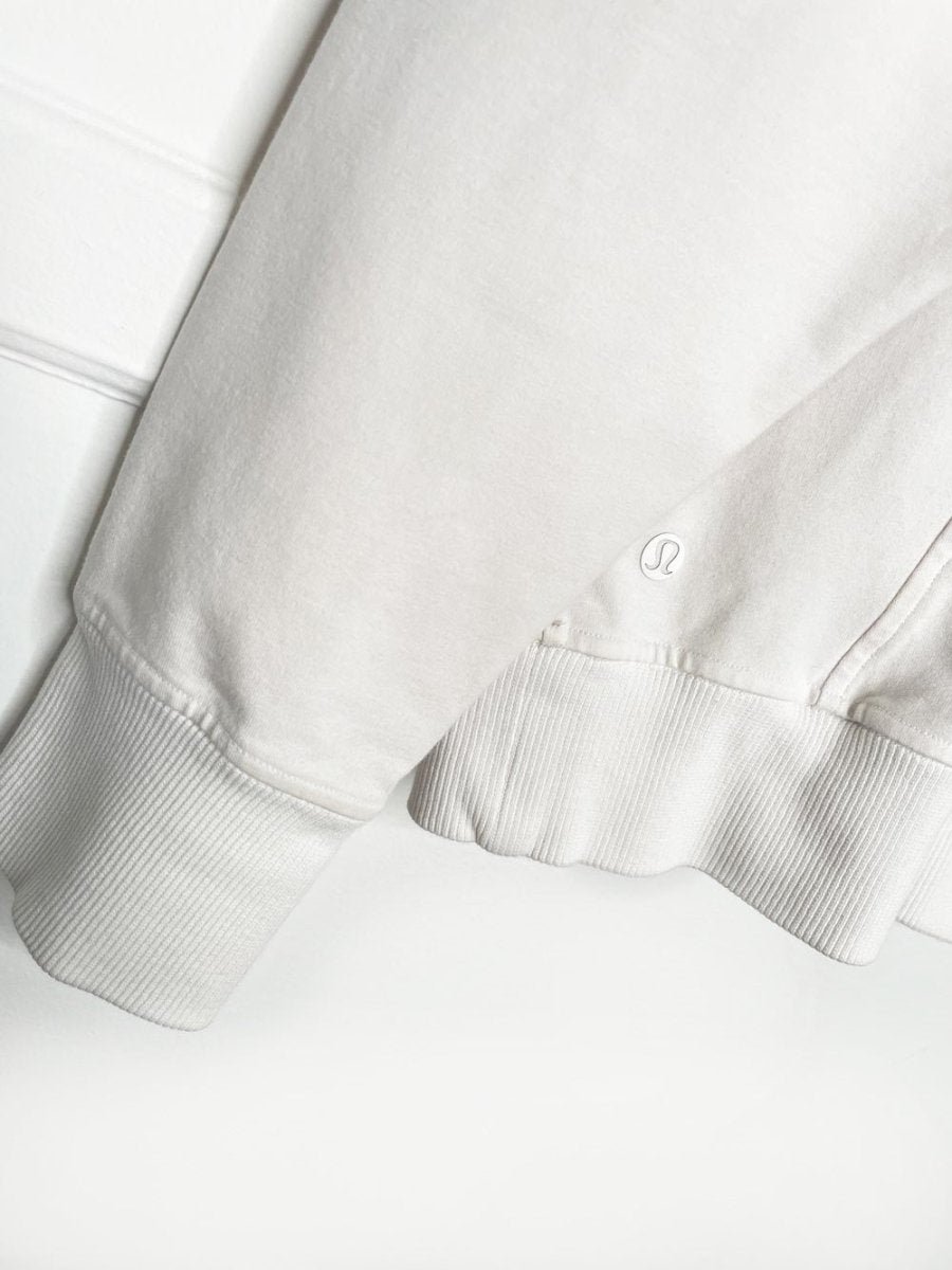 lululemon 2018 scuba pullover | cotton terry - good market thrift store