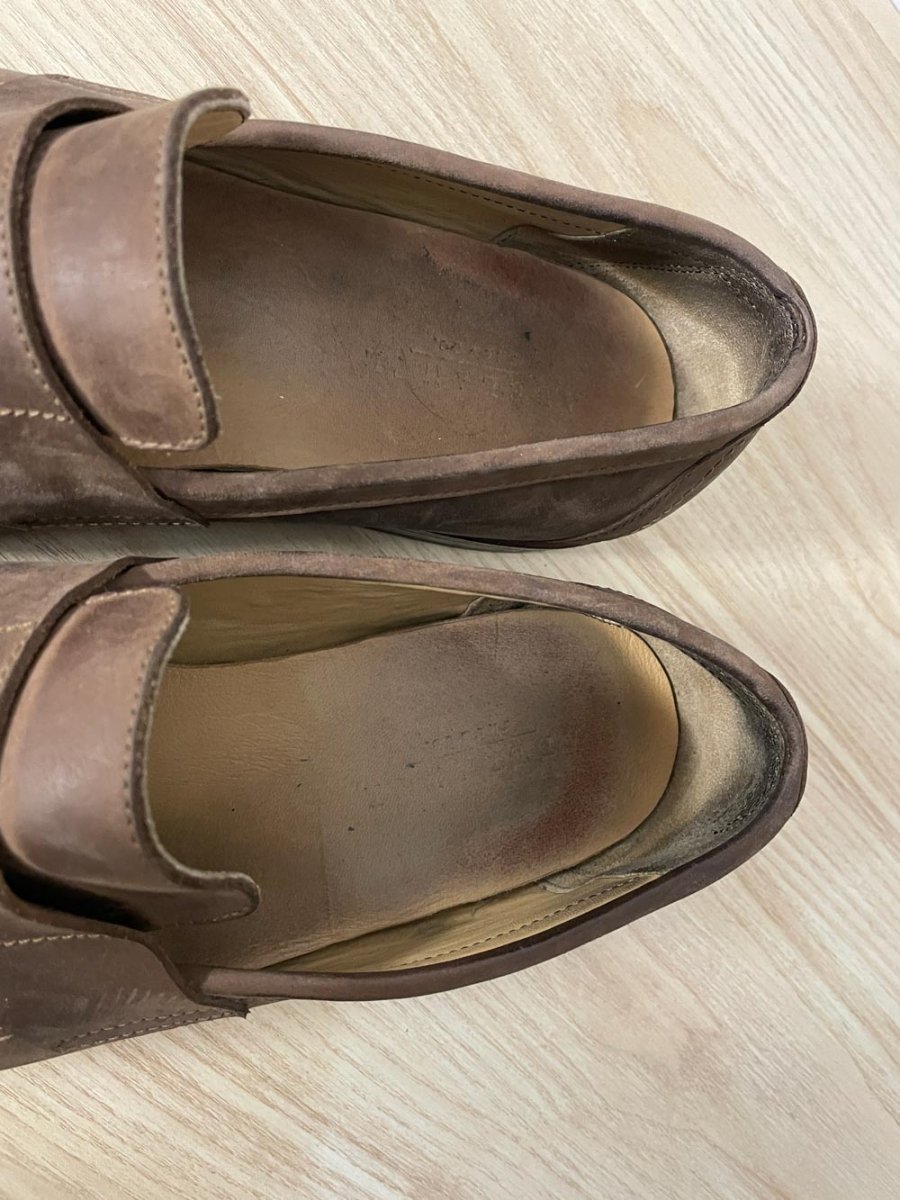 adelante the lorenzo leather penny loafer - good market thrift store