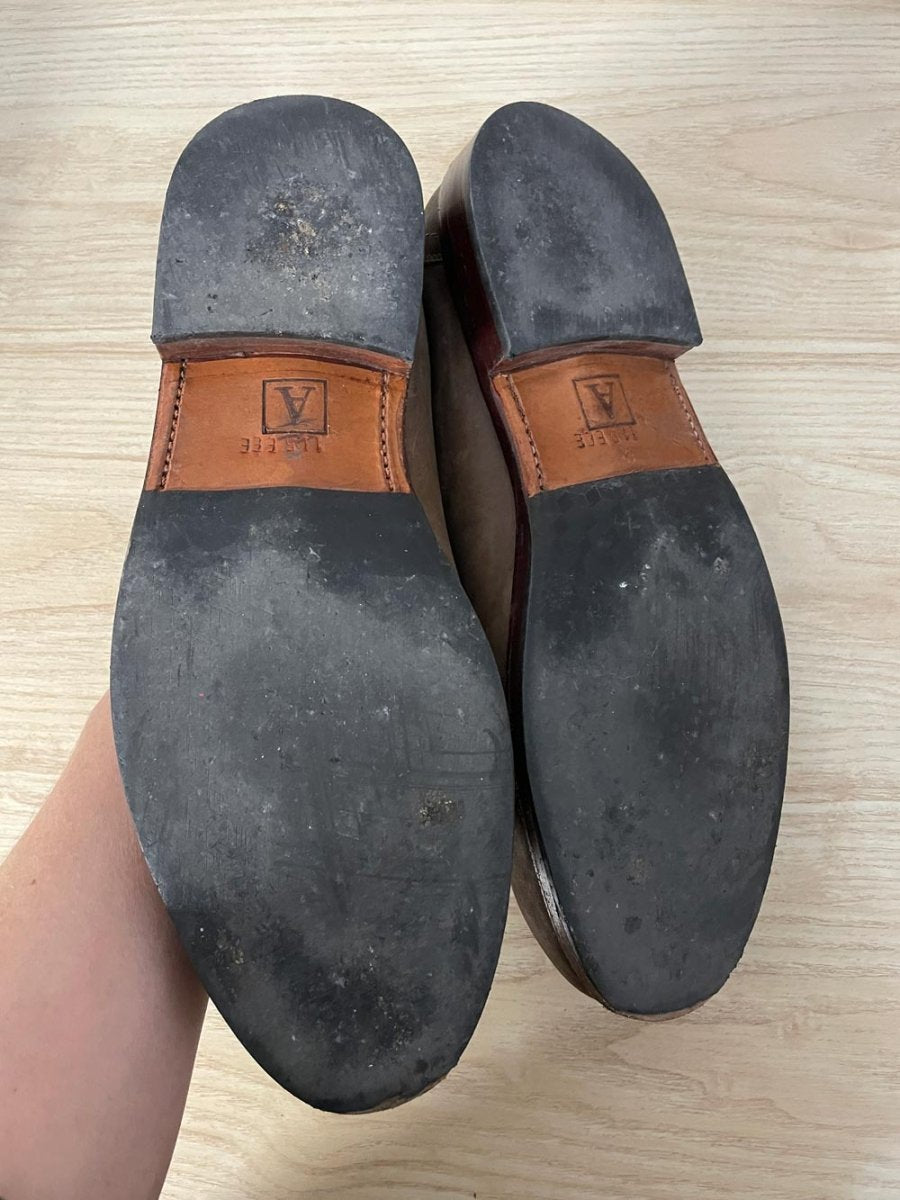 adelante the lorenzo leather penny loafer - good market thrift store