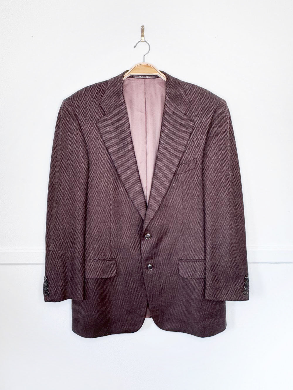 ermenegildo zegna wool-silk blazer | made in Spain