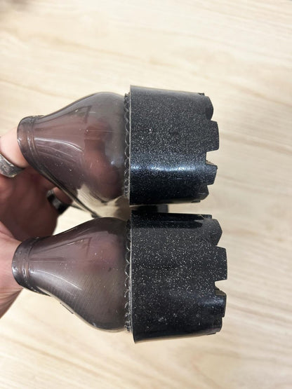 melissa transparent rubber platform loafer - good market thrift store