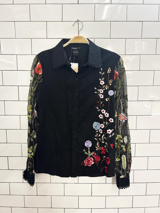 nwt disigual chemise florinda blouse - good market thrift store