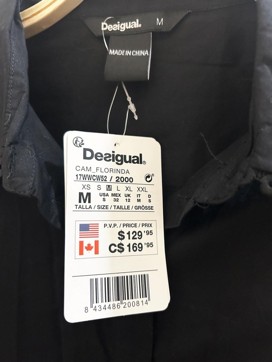 nwt disigual chemise florinda blouse - good market thrift store