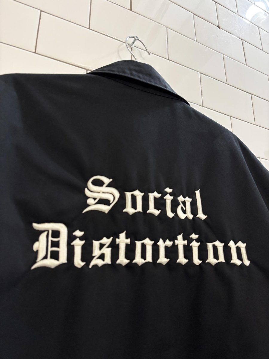 vintage social distortion dickies workwear jacket - good market thrift store