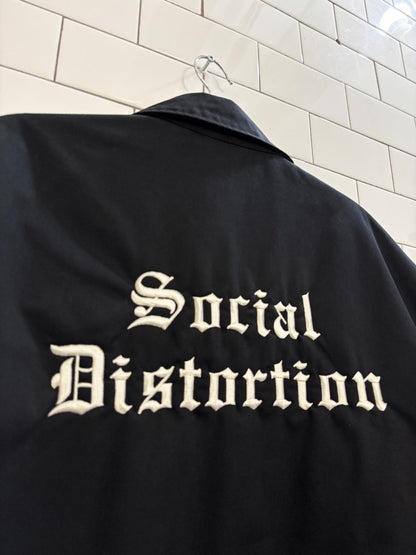 vintage social distortion dickies workwear jacket - good market thrift store