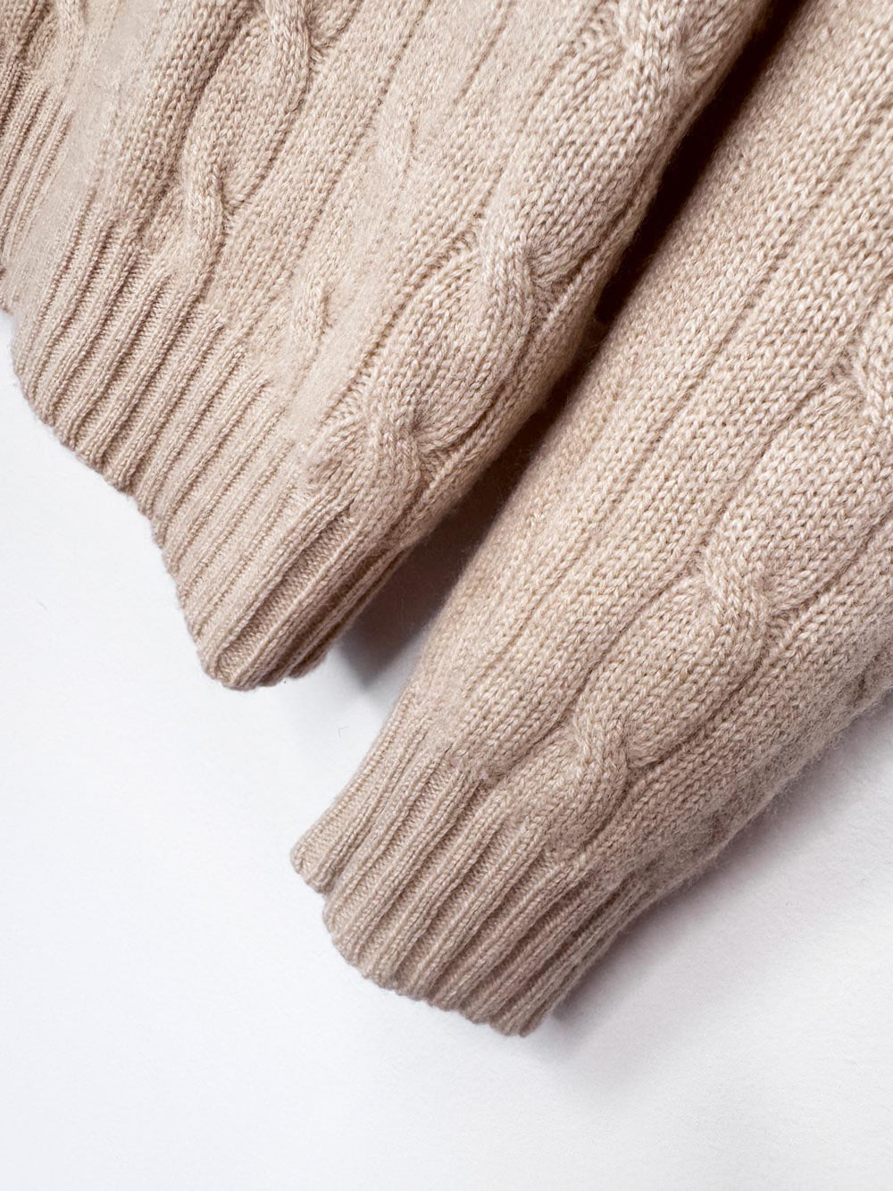 ralph lauren cashmere cable knit shawl neck sweater | black label