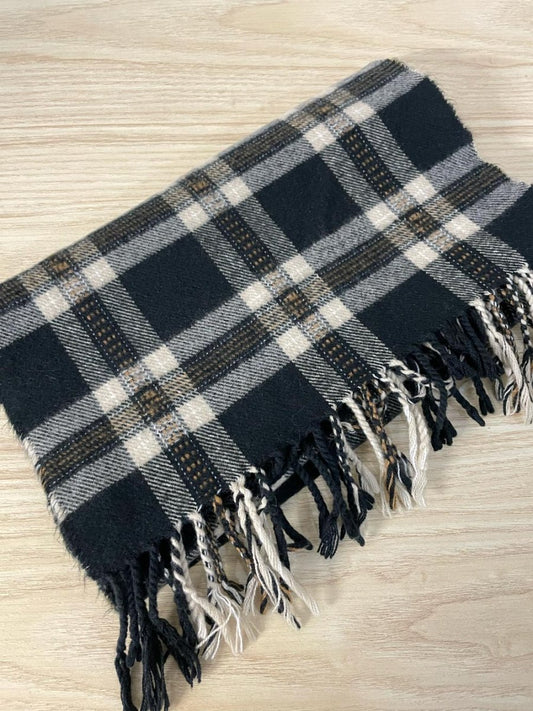 softer than cashmere plaid scarf - good market thrift store