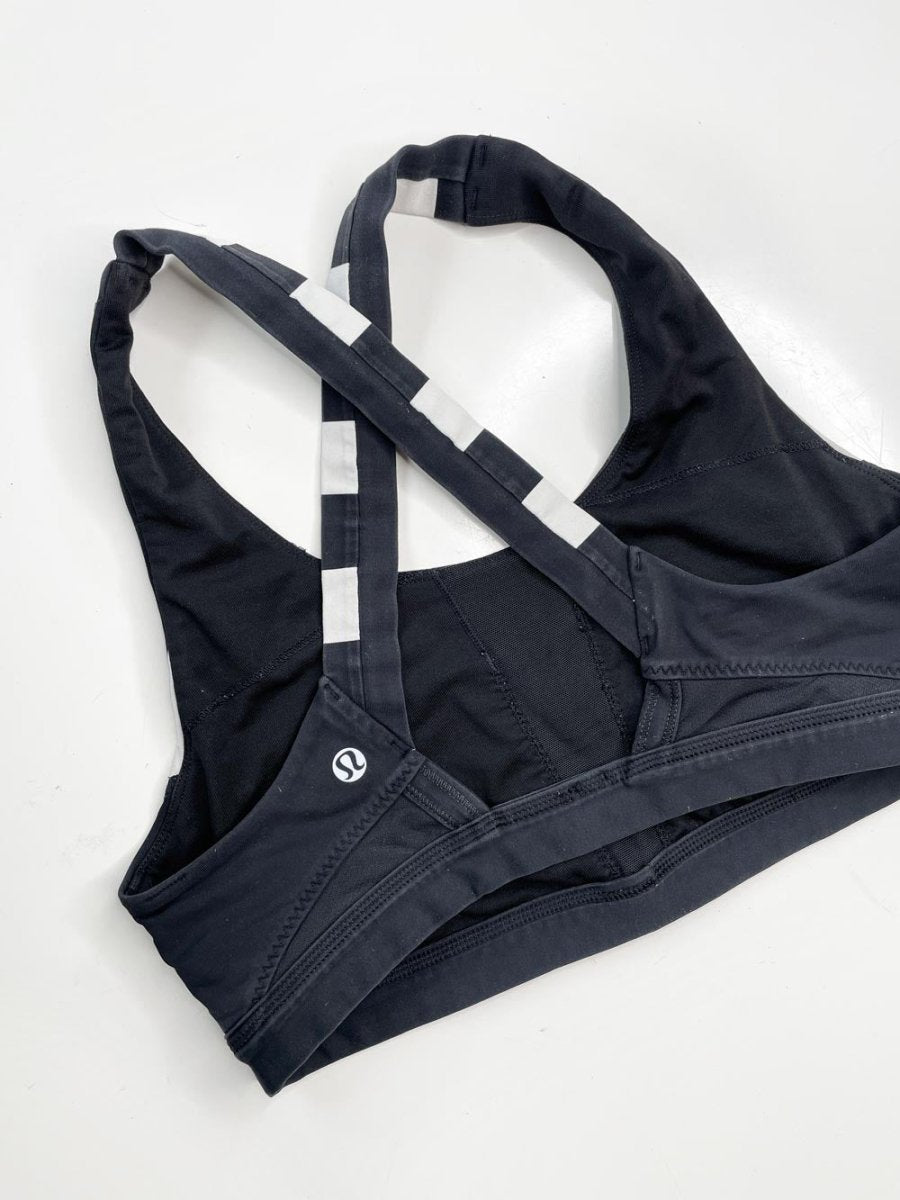 lululemon striped sports bra - good market thrift store