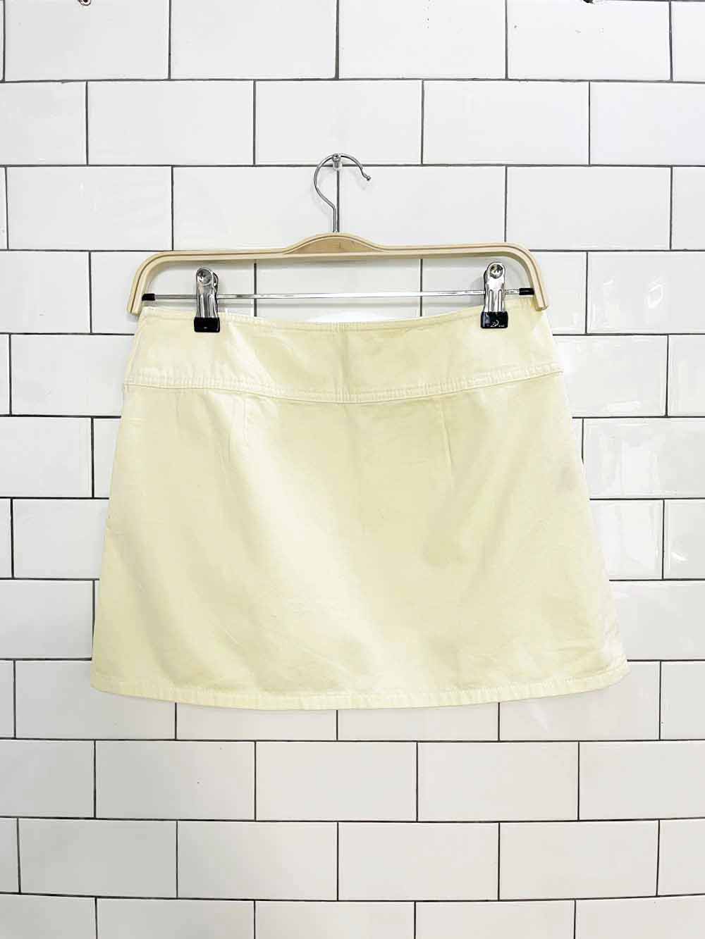 sund-eh organic cotton pleated mini skirt | aritzia