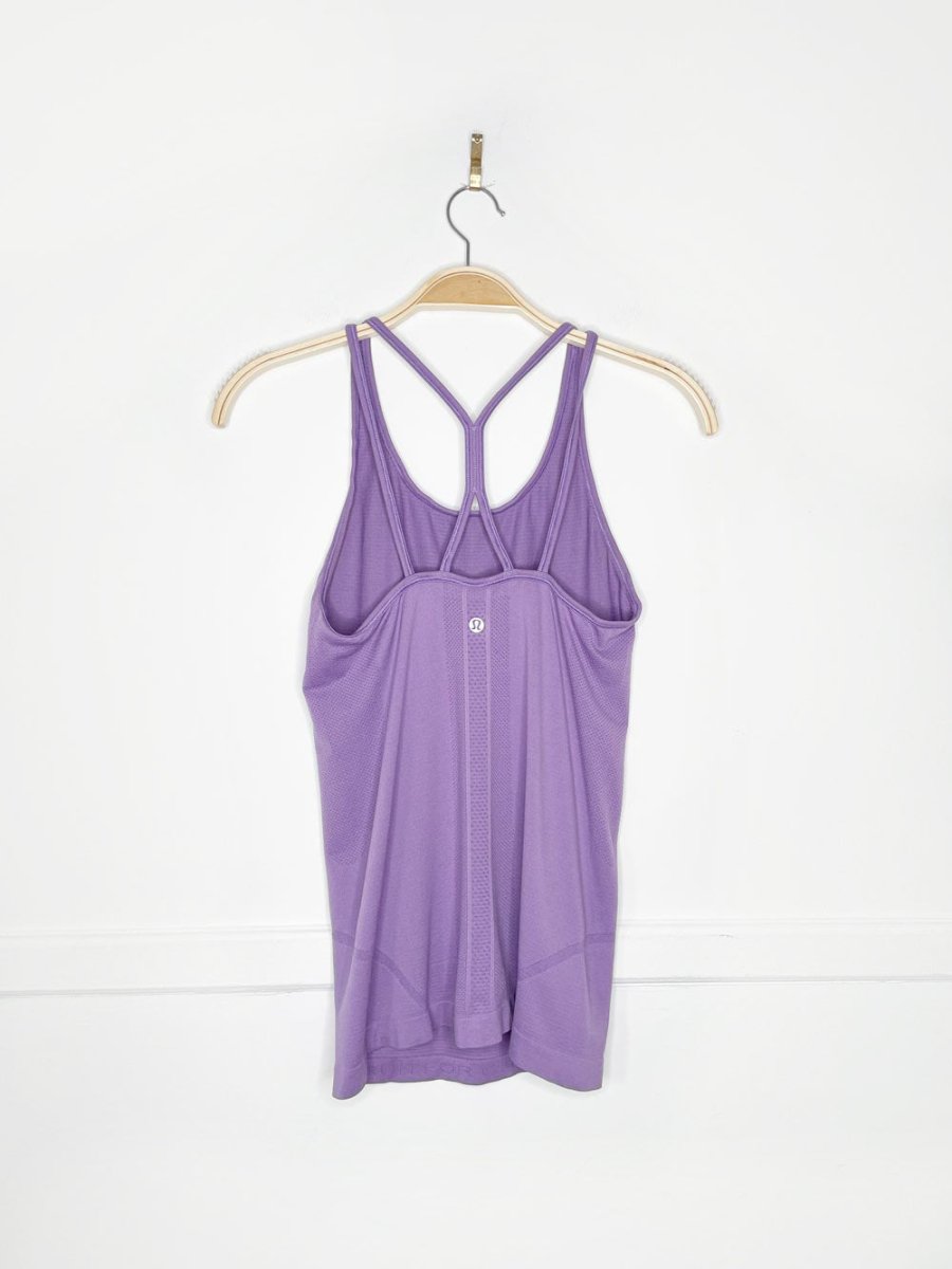 lululemon 2018 swiftly tech strappy tank | silverescent - good market thrift store