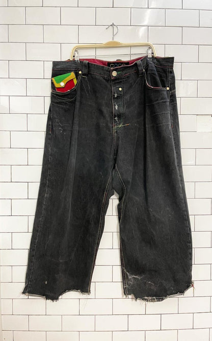 coogi baggy cropped jeans - good market thrift store