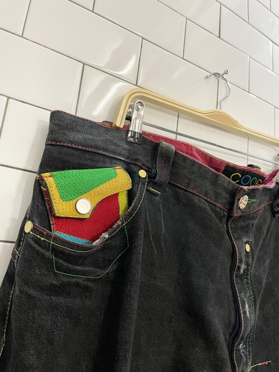 coogi baggy cropped jeans - good market thrift store