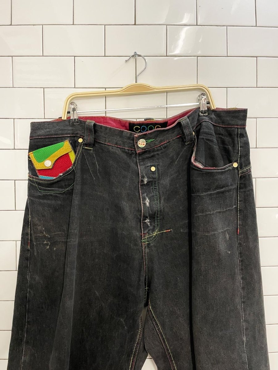 coogi baggy cropped jeans - good market thrift store