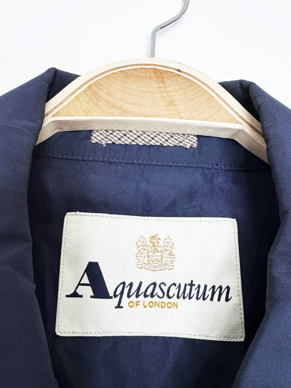 vintage 90s aquascutum boxy full zip short field jacket