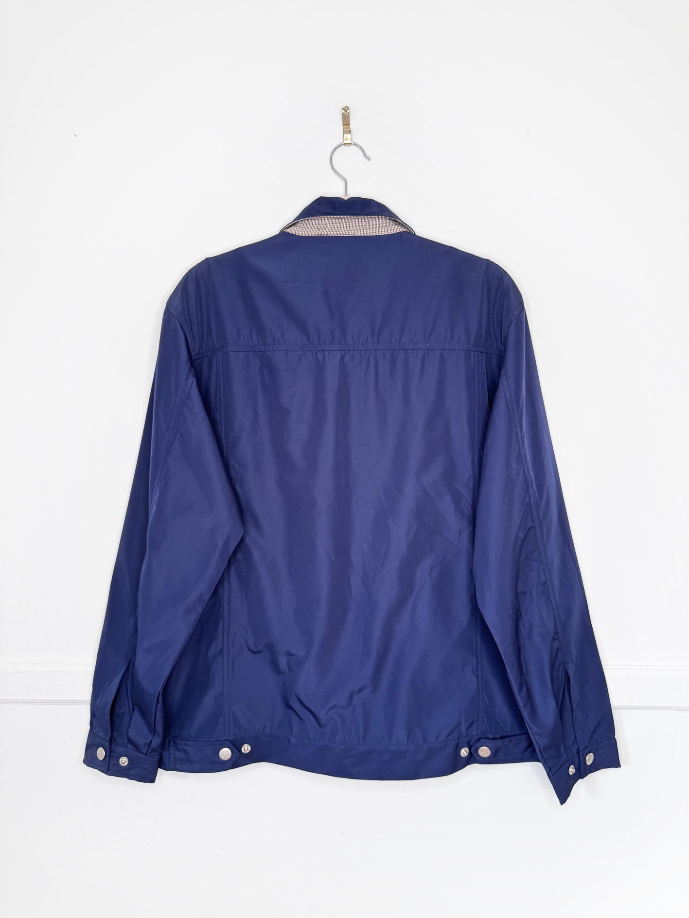 vintage 90s aquascutum boxy full zip short field jacket