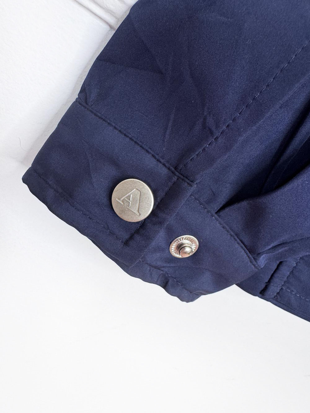 vintage 90s aquascutum boxy full zip short field jacket