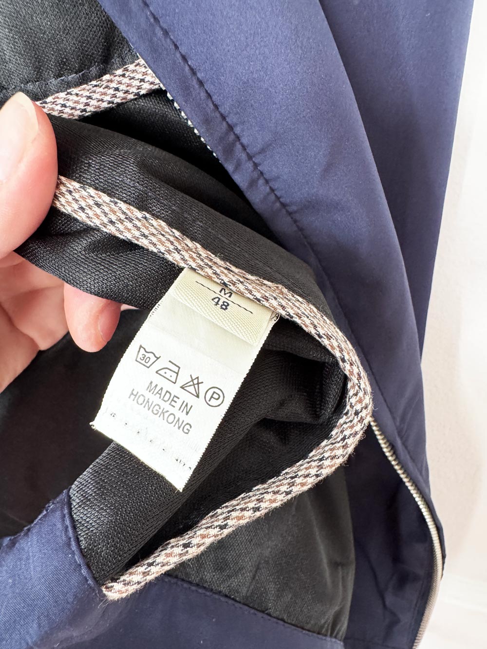 vintage 90s aquascutum boxy full zip short field jacket