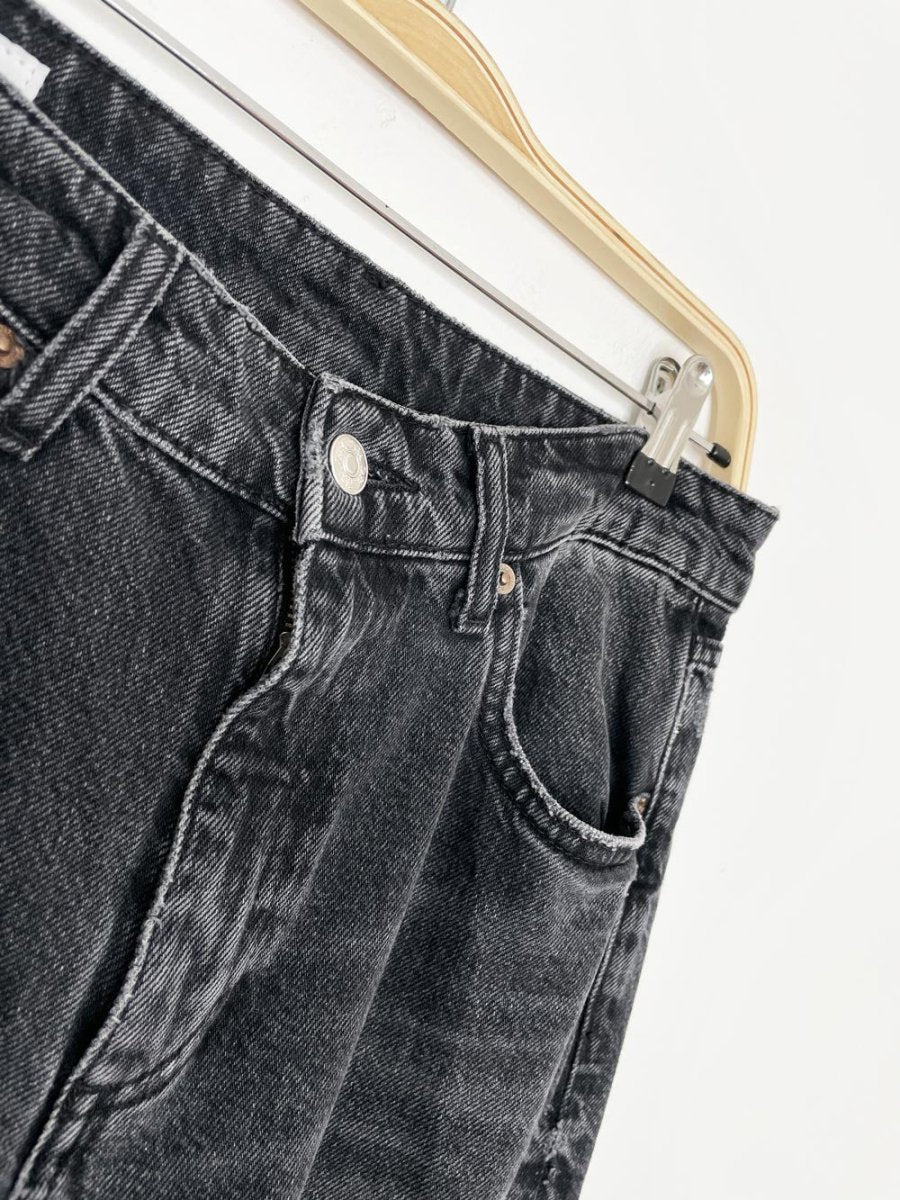 zara high rise wide leg jeans - good market thrift store