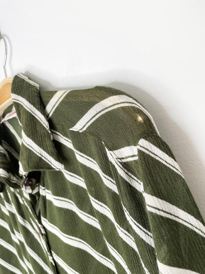 vintage 90s karan kollection lightweight rayon shirt | made in India - good market thrift store