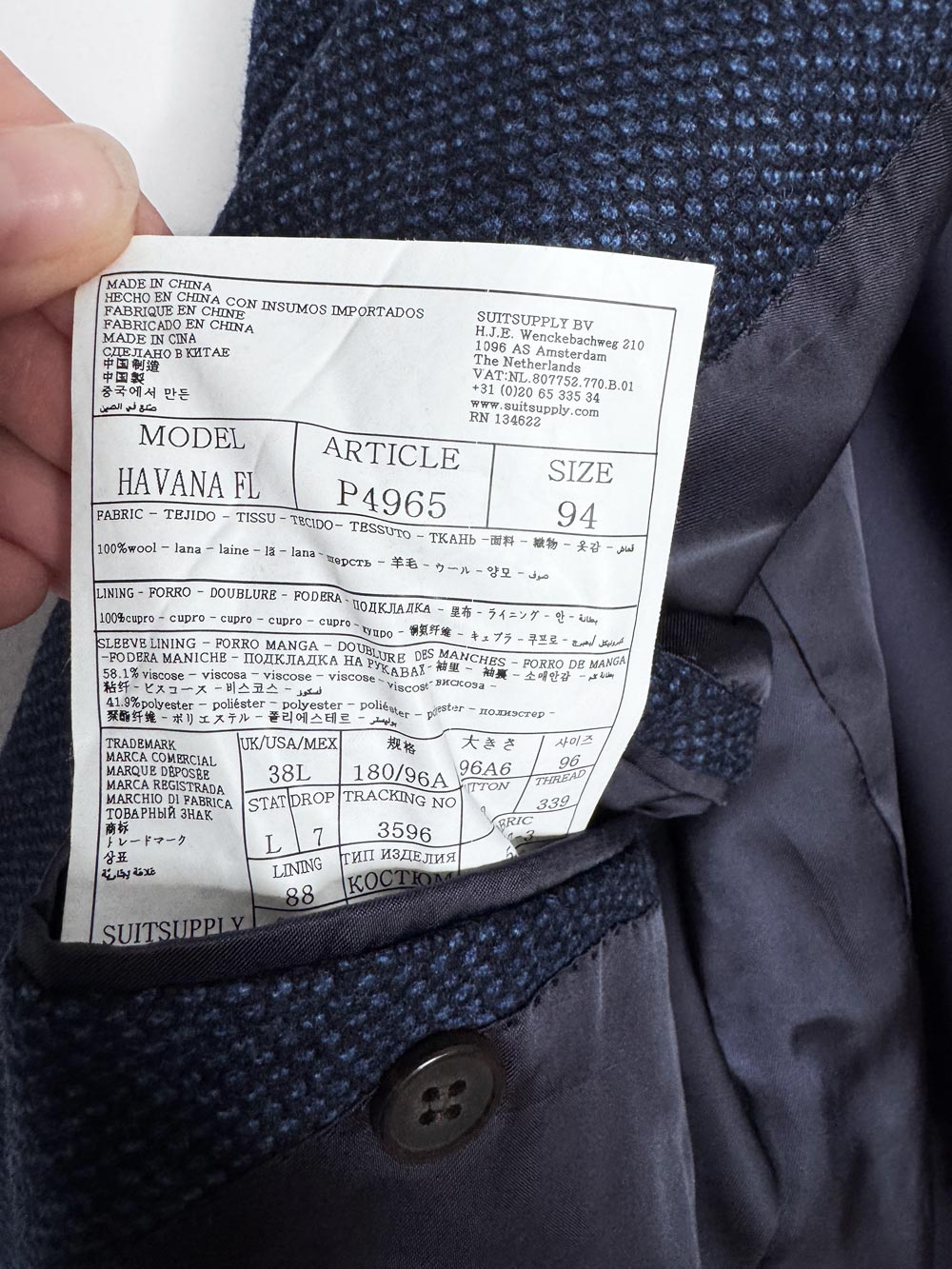 vitale barberis canonico 100% wool single breasted suit | original woolen havana flannel