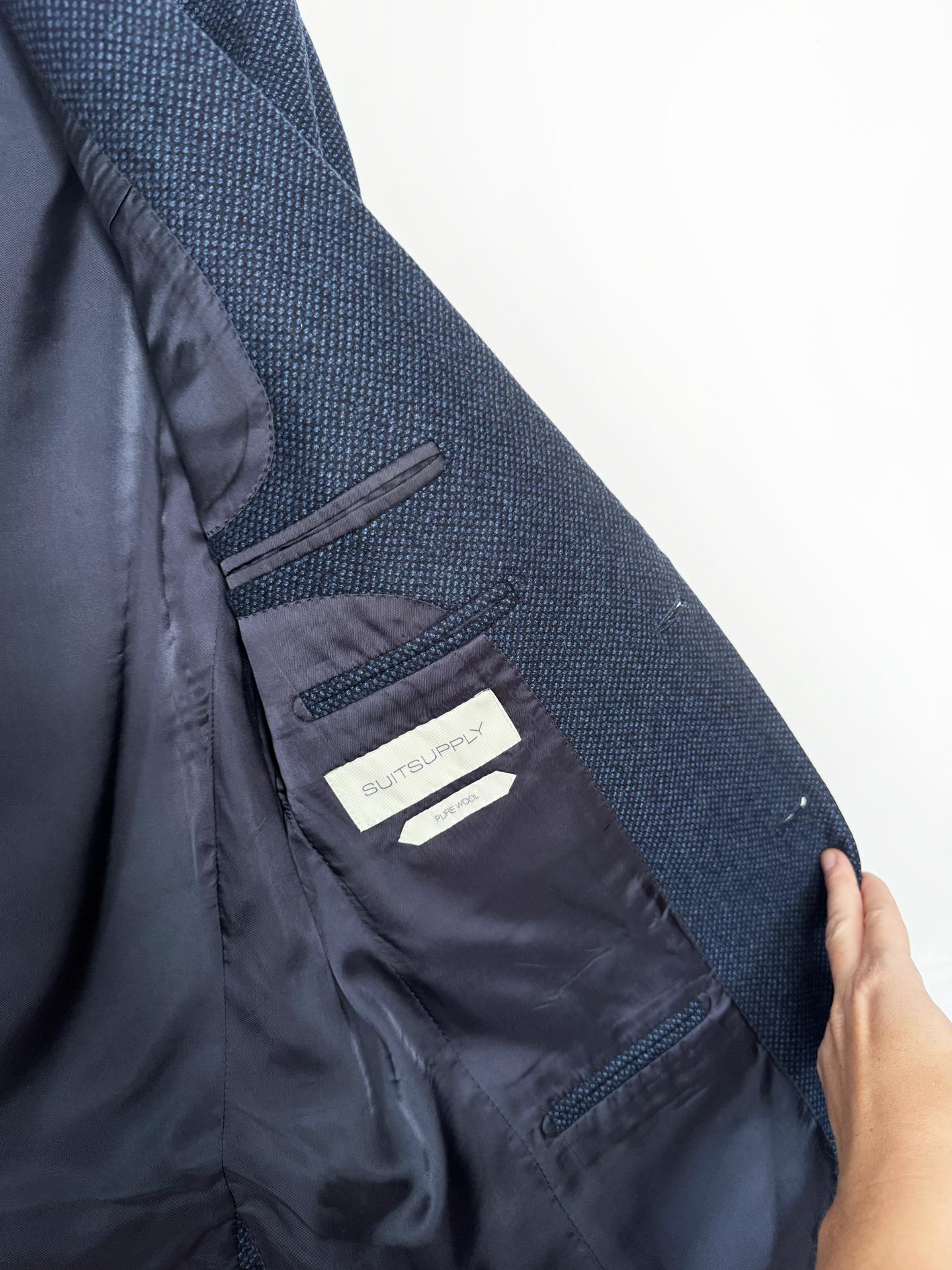 vitale barberis canonico 100% wool single breasted suit | original woolen havana flannel