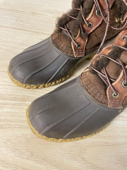 ll bean 'bean boots' shearling lined - good market thrift store
