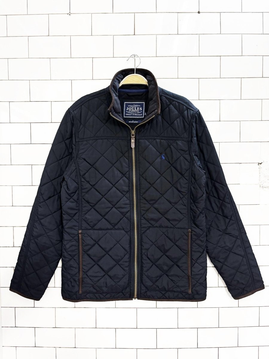 joules quilted countryside lined chore jacket - good market thrift store