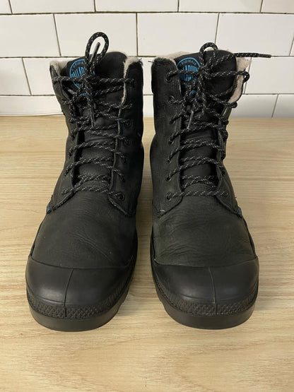 palladium pampa leather waterproof fleece lined boot - good market thrift store