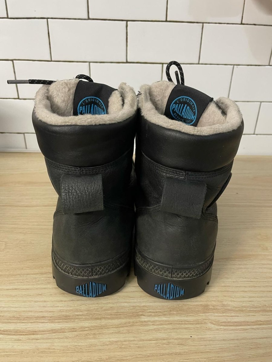 palladium pampa leather waterproof fleece lined boot - good market thrift store