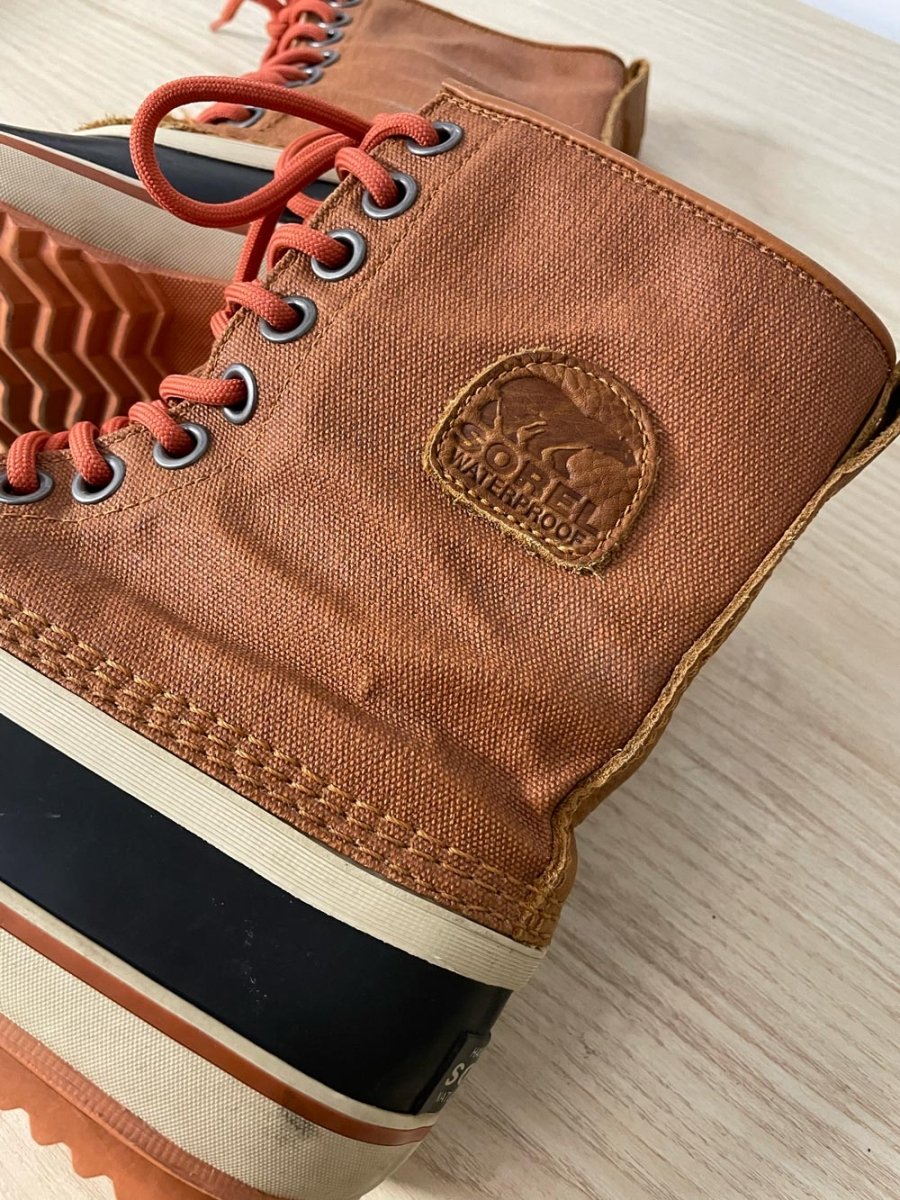 sorel premium leather trim waterproof boots - good market thrift store