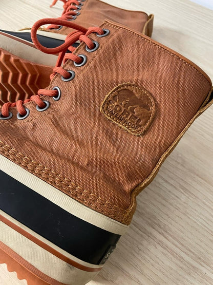 sorel premium leather trim waterproof boots - good market thrift store