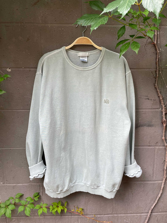 vintage NE sun faded cottage crew