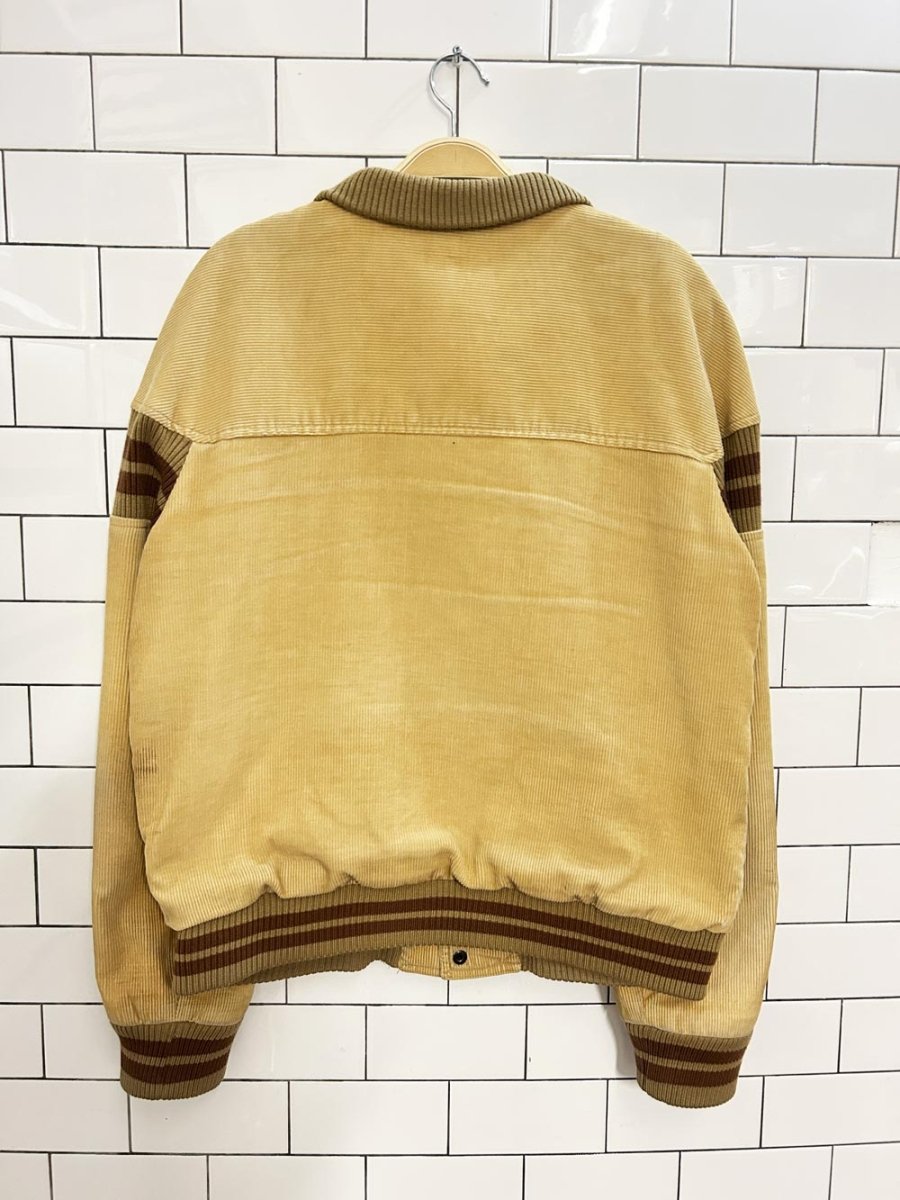 vintae 70s hi gear corduroy flannel lined jacket - good market thrift store