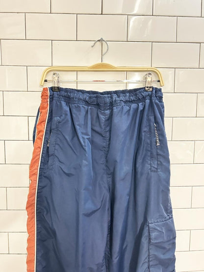 vintage 90s firefly cargo zip hem wind pant - good market thrift store
