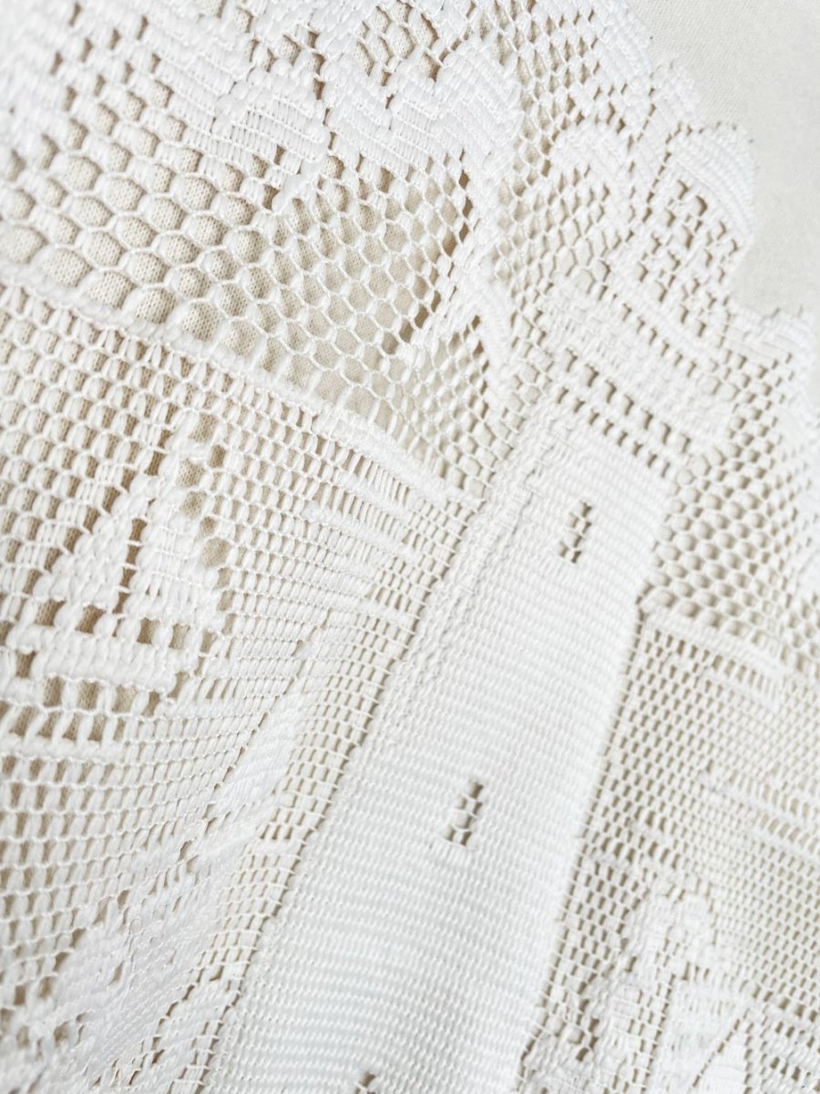 vintage 90s hanes crochet lighthouse raglan sweatshirt - good market thrift store