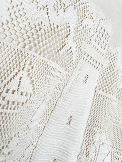 vintage 90s hanes crochet lighthouse raglan sweatshirt - good market thrift store