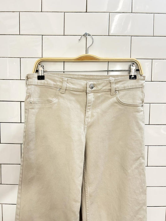 h&m mid - rise wide leg pants - good market thrift store